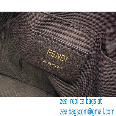 Fendi Check-print By The Way Mini Boston Bag Blue 2020