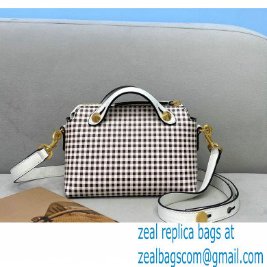 Fendi Check-print By The Way Mini Boston Bag Coffee 2020