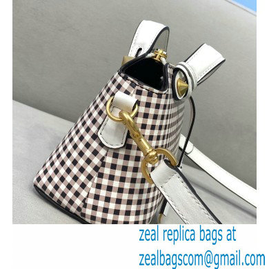 Fendi Check-print By The Way Mini Boston Bag Coffee 2020