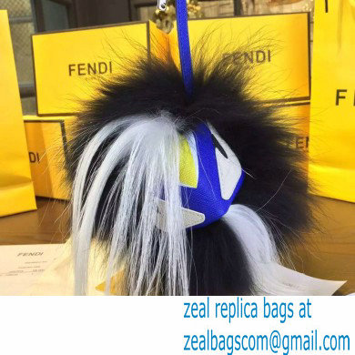 Fendi Fur Bag Bugs Charm 06