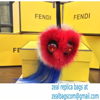 Fendi Fur Owl Bird Bag Bugs Charm 12