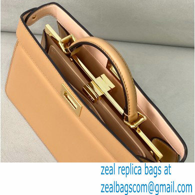 Fendi Iconic Peekaboo ISEEU East-West Bag Apricot 2020 - Click Image to Close