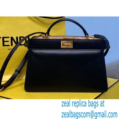 Fendi Iconic Peekaboo ISEEU East-West Bag Black 2020 - Click Image to Close