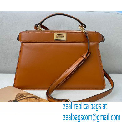 Fendi Iconic Peekaboo ISEEU East-West Bag Brown 2020 - Click Image to Close