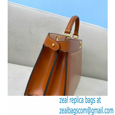 Fendi Iconic Peekaboo ISEEU East-West Bag Brown 2020 - Click Image to Close