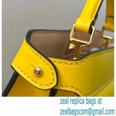 Fendi Iconic Peekaboo ISEEU East-West Bag Yellow 2020 - Click Image to Close
