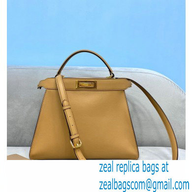 Fendi Iconic Peekaboo ISEEU Medium Bag Apricot 2020 - Click Image to Close