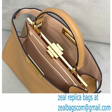 Fendi Iconic Peekaboo ISEEU Medium Bag Apricot 2020 - Click Image to Close