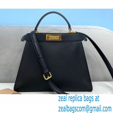 Fendi Iconic Peekaboo ISEEU Medium Bag Black 2020 - Click Image to Close