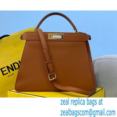 Fendi Iconic Peekaboo ISEEU Medium Bag Brown 2020