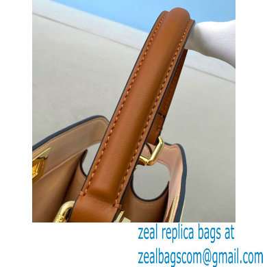 Fendi Iconic Peekaboo ISEEU Medium Bag Brown 2020 - Click Image to Close