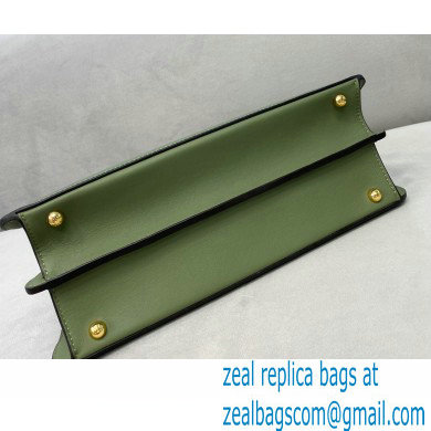 Fendi Iconic Peekaboo ISEEU Medium Bag Green 2020 - Click Image to Close