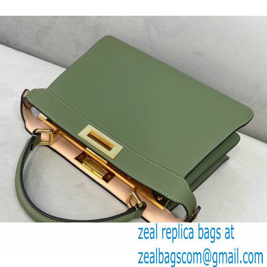 Fendi Iconic Peekaboo ISEEU Medium Bag Green 2020