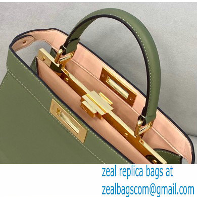 Fendi Iconic Peekaboo ISEEU Medium Bag Green 2020