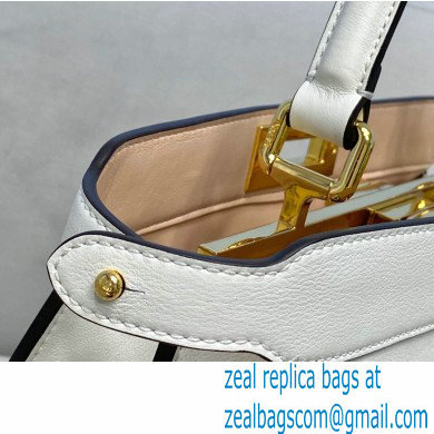 Fendi Iconic Peekaboo ISEEU Medium Bag White 2020 - Click Image to Close