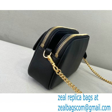 Fendi Leather Easy 2 Mini Baguette Bag Black 2020 - Click Image to Close
