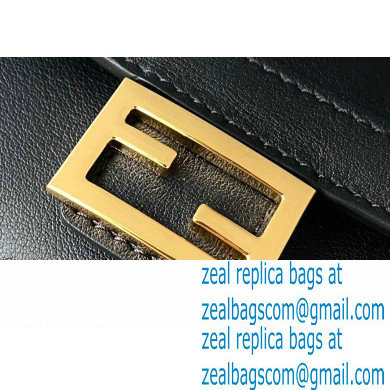 Fendi Leather Easy 2 Mini Baguette Bag Black 2020