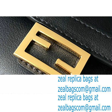 Fendi Leather Easy 2 Mini Baguette Bag Black 2020 - Click Image to Close