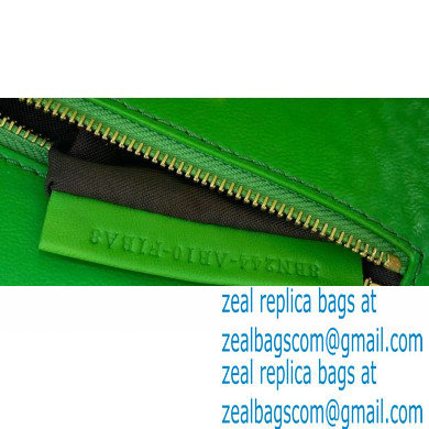 Fendi Raffia Peekaboo Iconic Mini Bag Green 2020