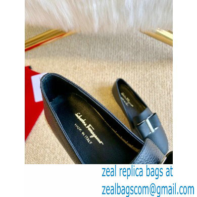 Ferragamo Oversize Bow Espadrilles Black 2020