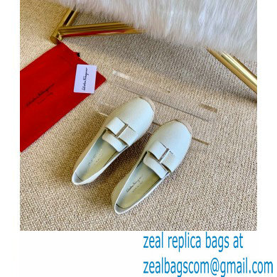 Ferragamo Oversize Bow Espadrilles White 2020 - Click Image to Close