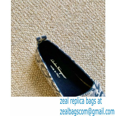 Ferragamo Sue Logo Canvas Espadrilles 2020 - Click Image to Close