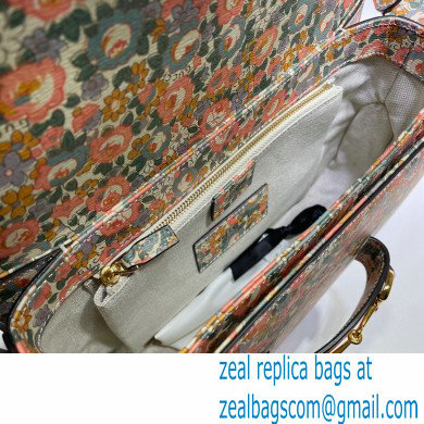 Gucci 1955 Horsebit Shoulder Bag 602204 Floral Print Liberty London 2020