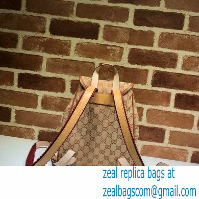 Gucci Children's GG Backpack Bag 630818 Beige Canvas 2020