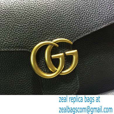 Gucci GG Marmont Leather Backpack Bag 429007 Black - Click Image to Close