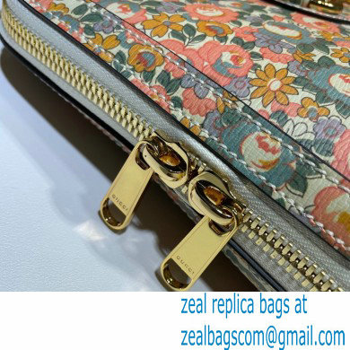 Gucci Horsebit 1955 Small Top Handle Bag 621220 Floral Print Liberty London 2020 - Click Image to Close