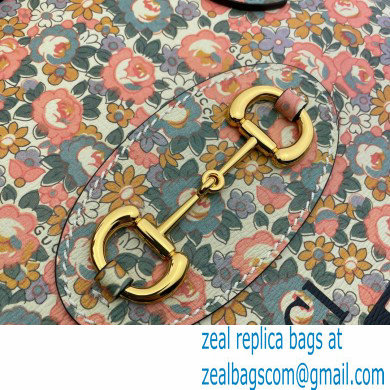 Gucci Horsebit 1955 Top Handle Bag 620850 Floral Print Liberty London 2020 - Click Image to Close