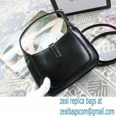 Gucci Jackie 1961 Mini Hobo Bag 637091 Leather Black 2020