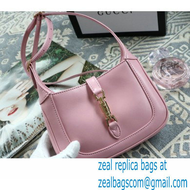 Gucci Jackie 1961 Mini Hobo Bag 637091 Leather Pink 2020