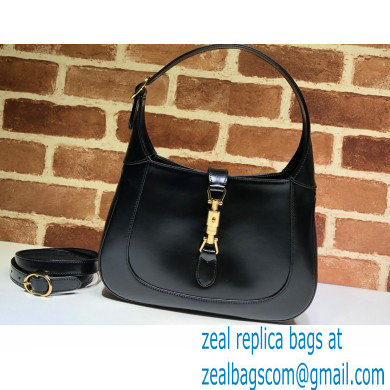 Gucci Jackie 1961 Small Hobo Bag 636709 Leather Black 2020 - Click Image to Close