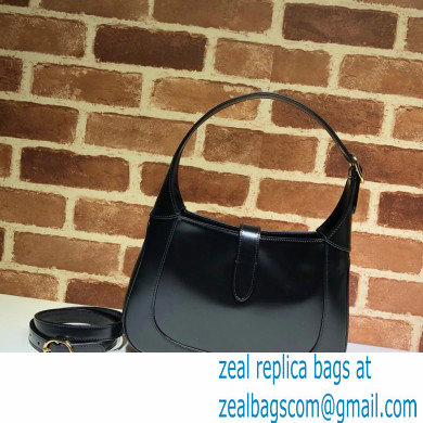 Gucci Jackie 1961 Small Hobo Bag 636709 Leather Black 2020 - Click Image to Close