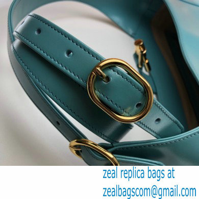 Gucci Jackie 1961 Small Hobo Bag 636709 Leather Light Blue 2020 - Click Image to Close