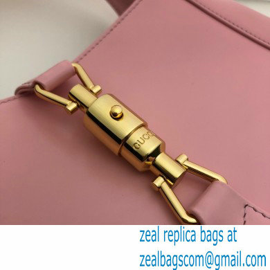 Gucci Jackie 1961 Small Hobo Bag 636709 Leather Pink 2020 - Click Image to Close