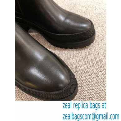 Hermes Barque Ankle Boots Black 2020