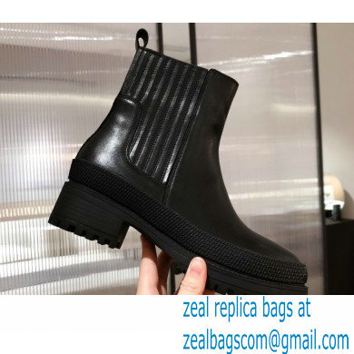 Hermes Barque Ankle Boots Black 2020