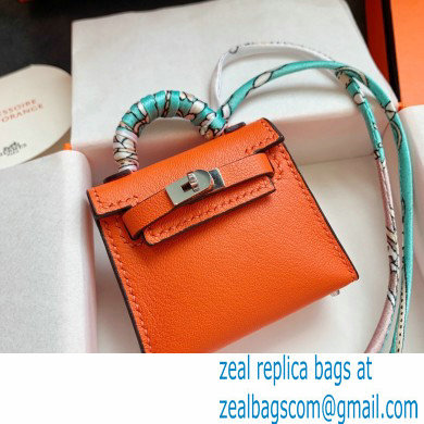 Hermes Box Mini Kelly Twilly Bag Charm 01 - Click Image to Close