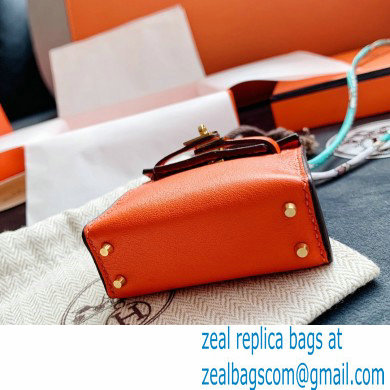 Hermes Box Mini Kelly Twilly Bag Charm 02 - Click Image to Close