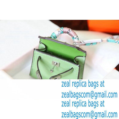 Hermes Box Mini Kelly Twilly Bag Charm 04 - Click Image to Close