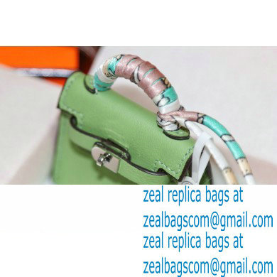 Hermes Box Mini Kelly Twilly Bag Charm 04 - Click Image to Close