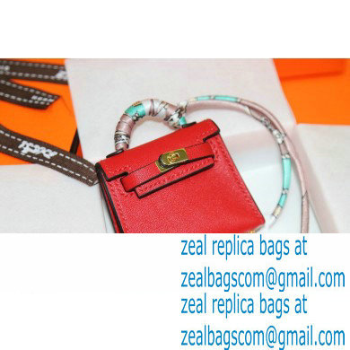 Hermes Box Mini Kelly Twilly Bag Charm 05 - Click Image to Close