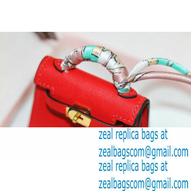 Hermes Box Mini Kelly Twilly Bag Charm 05 - Click Image to Close