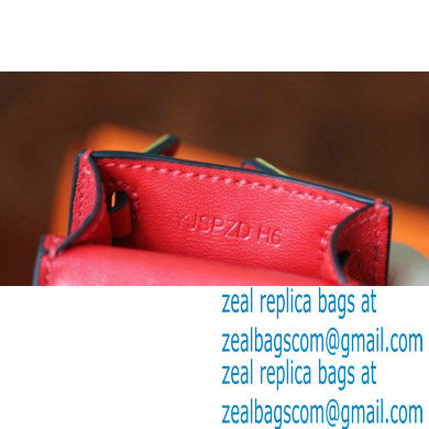 Hermes Box Mini Kelly Twilly Bag Charm 05