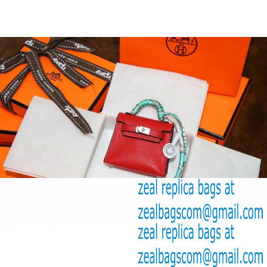 Hermes Box Mini Kelly Twilly Bag Charm 06 - Click Image to Close