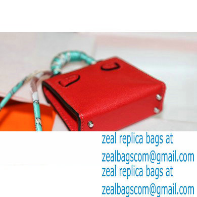 Hermes Box Mini Kelly Twilly Bag Charm 06 - Click Image to Close