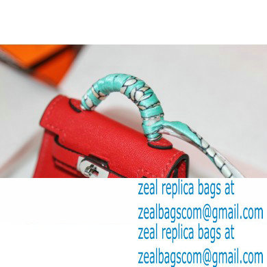 Hermes Box Mini Kelly Twilly Bag Charm 06 - Click Image to Close