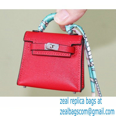 Hermes Box Mini Kelly Twilly Bag Charm 06 - Click Image to Close